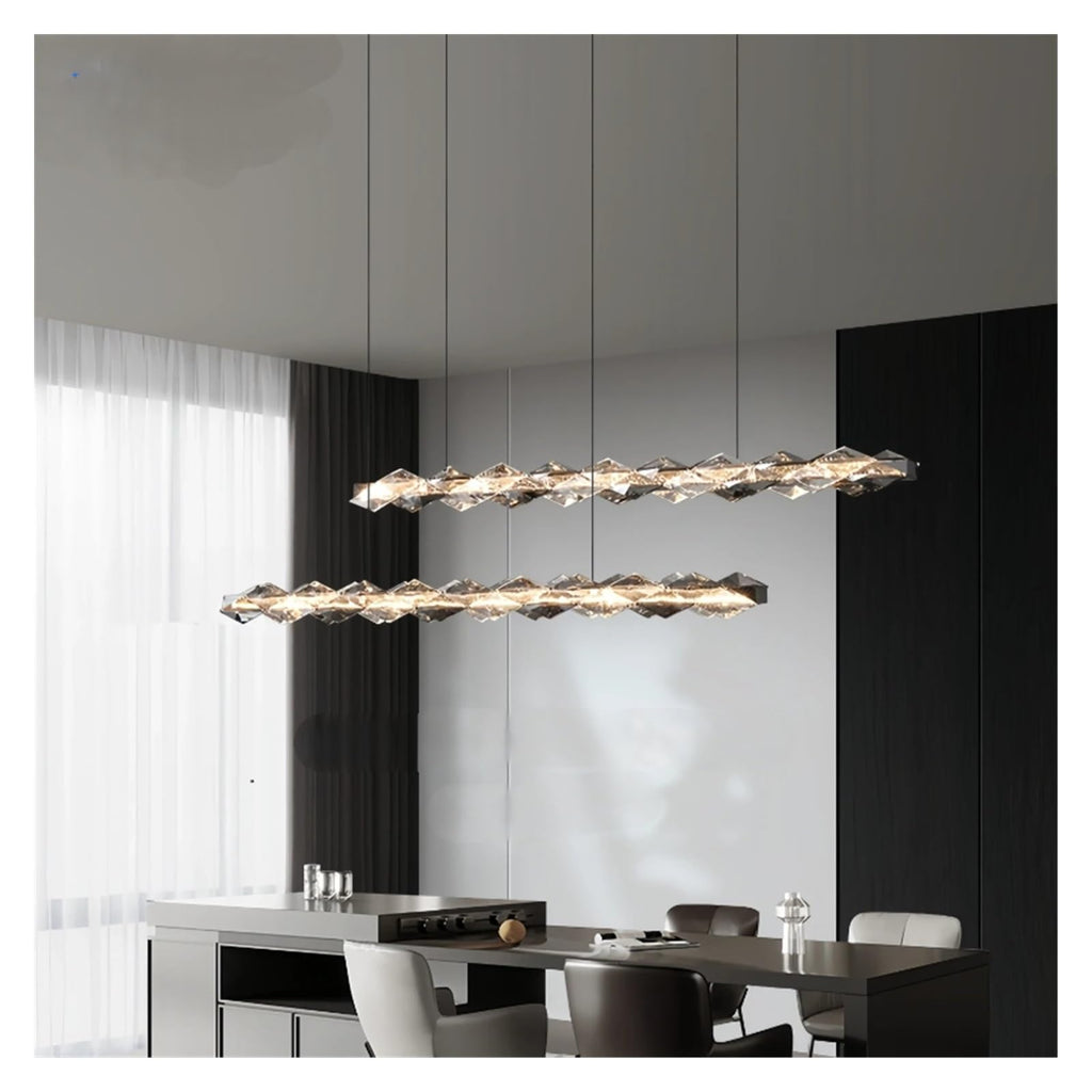 Chandeliers, 2025 Luxury Luster Pendant Light Ring-Shaped Multi-Layer Crystal Ceiling Lamp for Villa Dimmable Custom Living Room Staircas(D100cm with D80cm,3 Color)