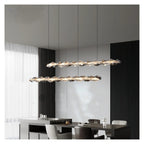 Chandeliers, 2025 Luxury Luster Pendant Light Ring-Shaped Multi-Layer Crystal Ceiling Lamp for Villa Dimmable Custom Living Room Staircas(D100cm with D80cm,3 Color)