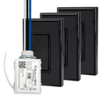 2 Fixture Battery-Free Wireless Light Switch Kit - Light Almond