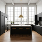 22 inch Energy-Smart LED Close to Ceiling Light with Etched Glass Diffuser