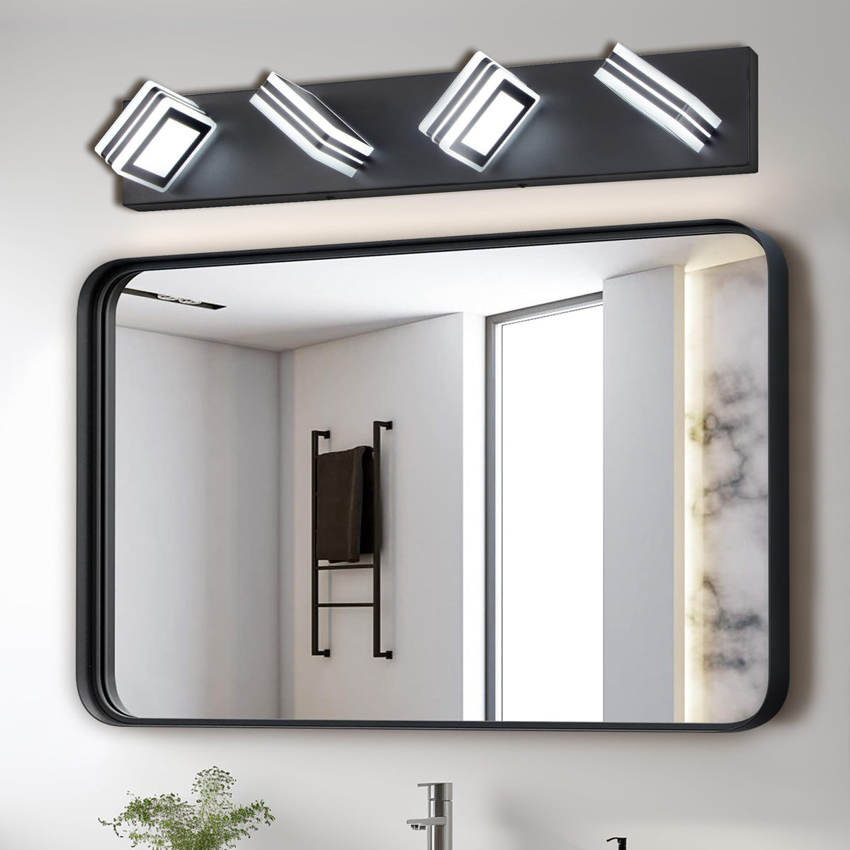 22 inch Energy-Smart LED Close to Ceiling Light with Etched Glass Diffuser