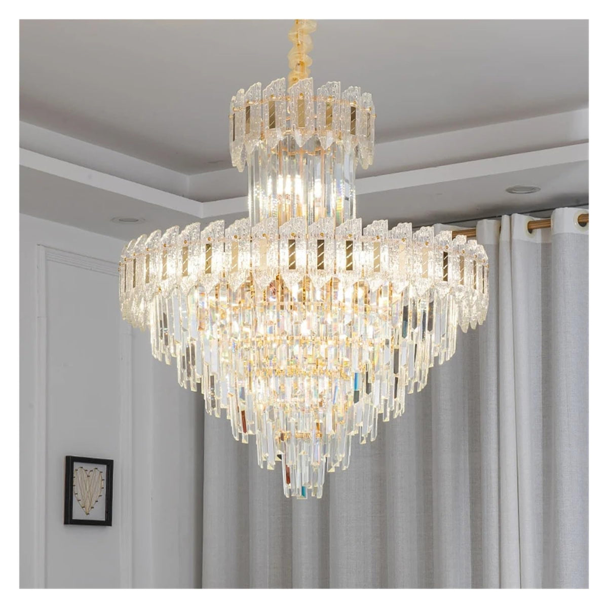 Modern Crystal Chandelier Pendant Light Lighting Lightings