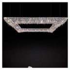 Modern Square Round Postmodern Crystal Ceiling Chandelier Lighting,Modern