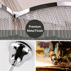 Aluminum Chain Tassel Chandelier, Hotel Stair Long Pendant