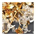 Ceiling Crystal Branch Chandeliers Villa Designer Crystal Chandelier for Living Room Bar Lamp Brass Art Tea Room,Art