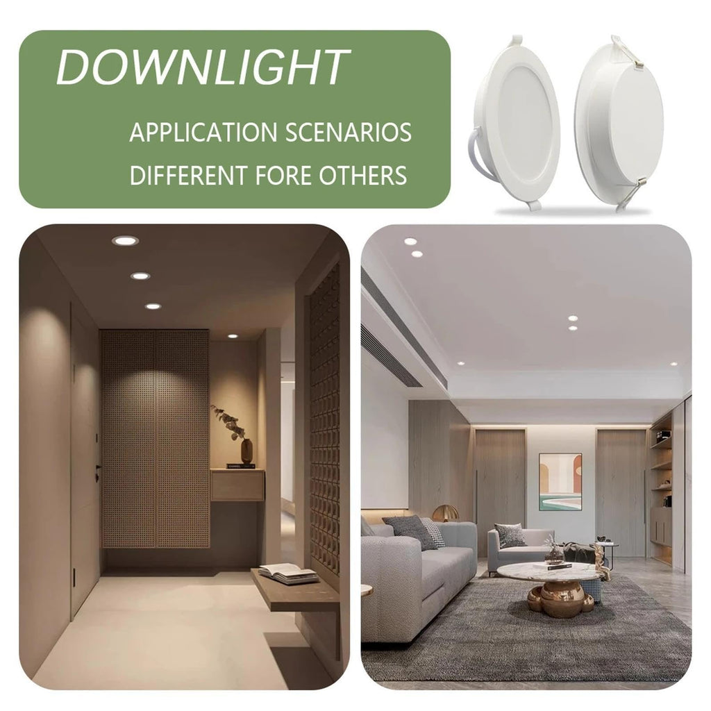 10pcs/lot Downlight AC110V AC220V Ceiling Light 17W 20W 24W