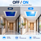 Artificial Skylight Ceiling Light, Dimmable Integrated-60*60