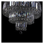 Modern K9 Crystal Led Chandeliers Light French Empire Gold Chrome Chandeliers Large Scale Lighting,for Home