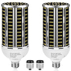 200W LED Corn Light Bulb 4 pack,(2000W Equivalent )Commercial Grade 30500LM DayLight 5000K E26/E39 Medium Mogul Base LED Lamp,Large Area Lights For Outdoor Indoor Garage Warehouse Factory Bay Light