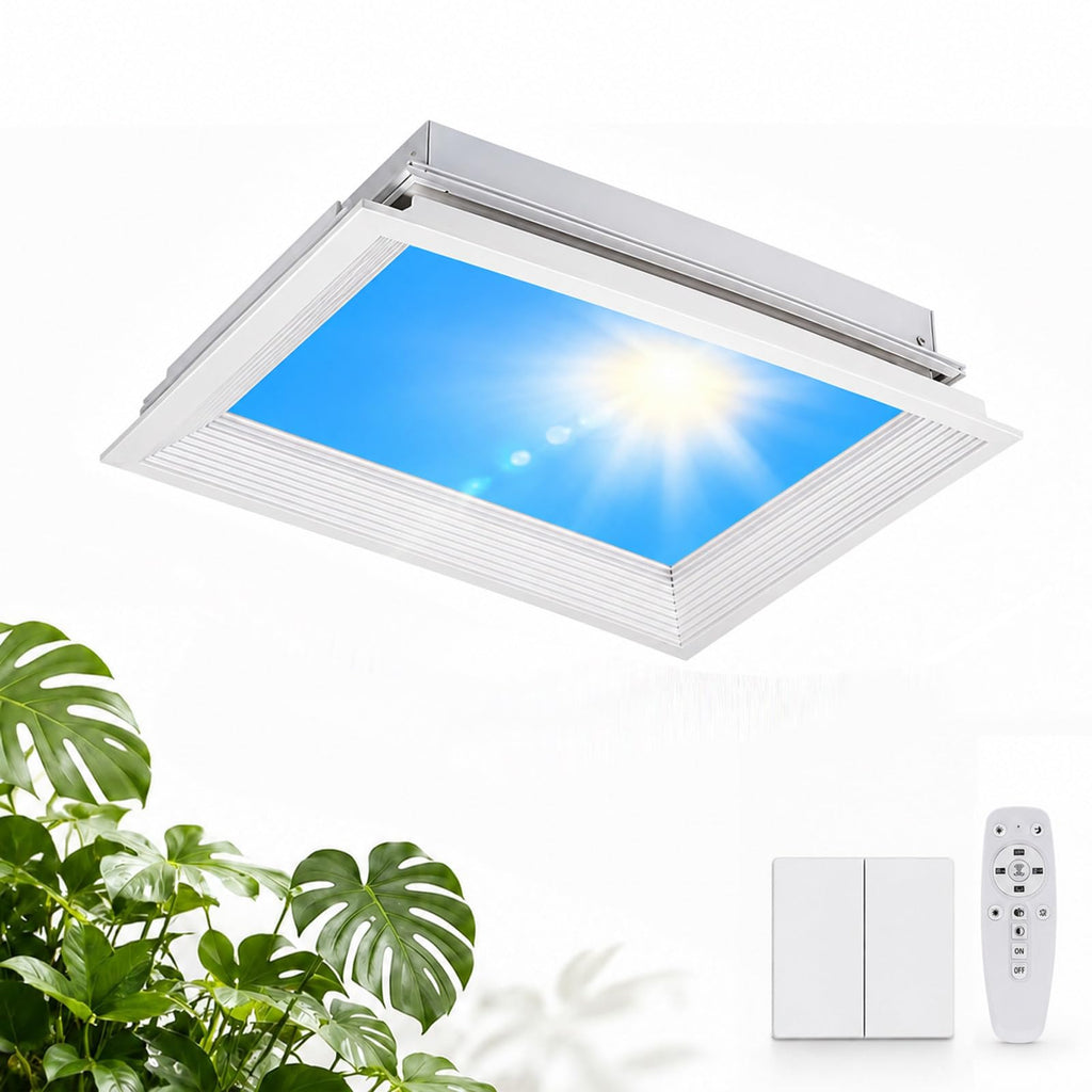 Artificial Skylight Ceiling Light, Dimmable Integrated-60*120