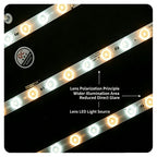 39W Ultra‑Thin Round Smart LED Ceiling Light Gold
