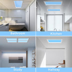 1x1 Ft Artificial Skylight, APP Control Smart Ceiling Light