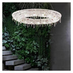 Modern Square Round Postmodern Crystal Ceiling Chandelier Lighting,Modern