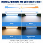 Artificial Skylight Ceiling Lamp with Remote PlasterboardCeiling-30x60