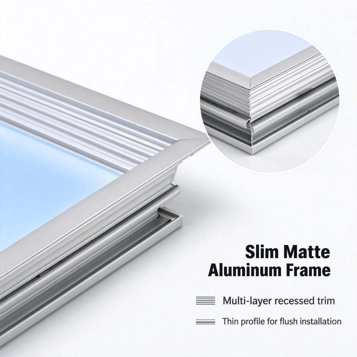 65W Blue Sky Ceiling Light CRI90 Flush Mount Skylight