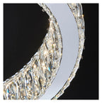 Oval Magic Ring Dimmable LED Chandelier Lighting Hanging Lamps Suspension Luminaire Lampen for Dinning Table Versatile Use
