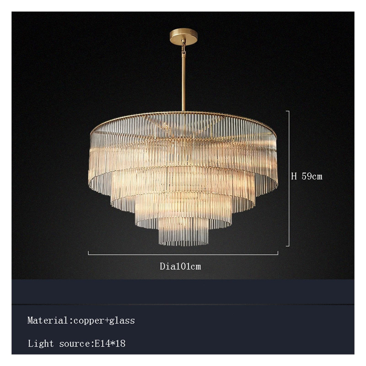 Nordic Glass Rectangle Ceiling Chandeliers Big Large Hanging Lights,Sleek
