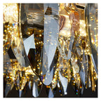 Postmodern Fashion Chandelier Light LED Crystal Lustre Vintage Dimmable Pendant Lamp for Bedroom Living Room,Eye-catching