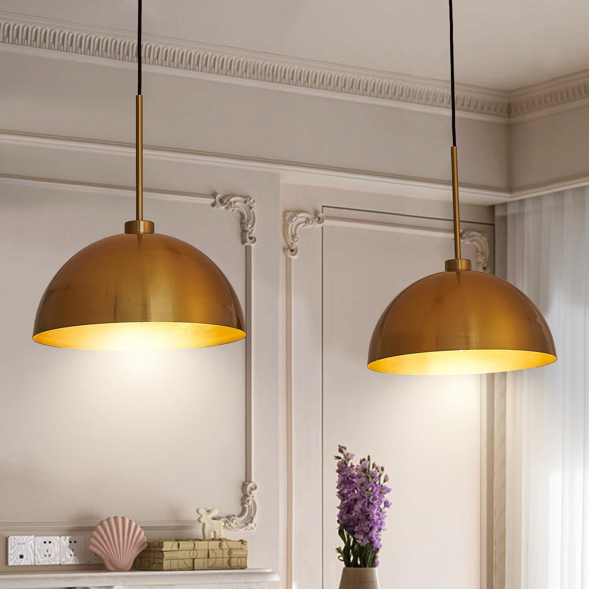 22 inch Energy-Smart LED Close to Ceiling Light with Etched Glass Diffuser