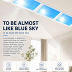 Artificial Skylight Ceiling Lamp with Remote PlasterboardCeiling-30x60