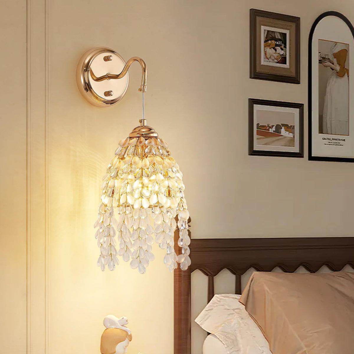 22 inch Energy-Smart LED Close to Ceiling Light with Etched Glass Diffuser
