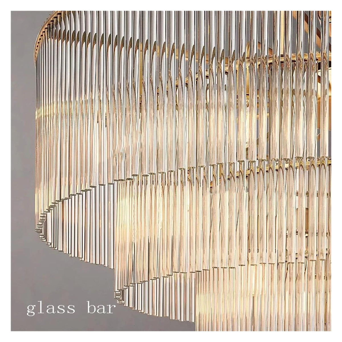 Nordic Glass Rectangle Ceiling Chandeliers Big Large Hanging Lights,Sleek