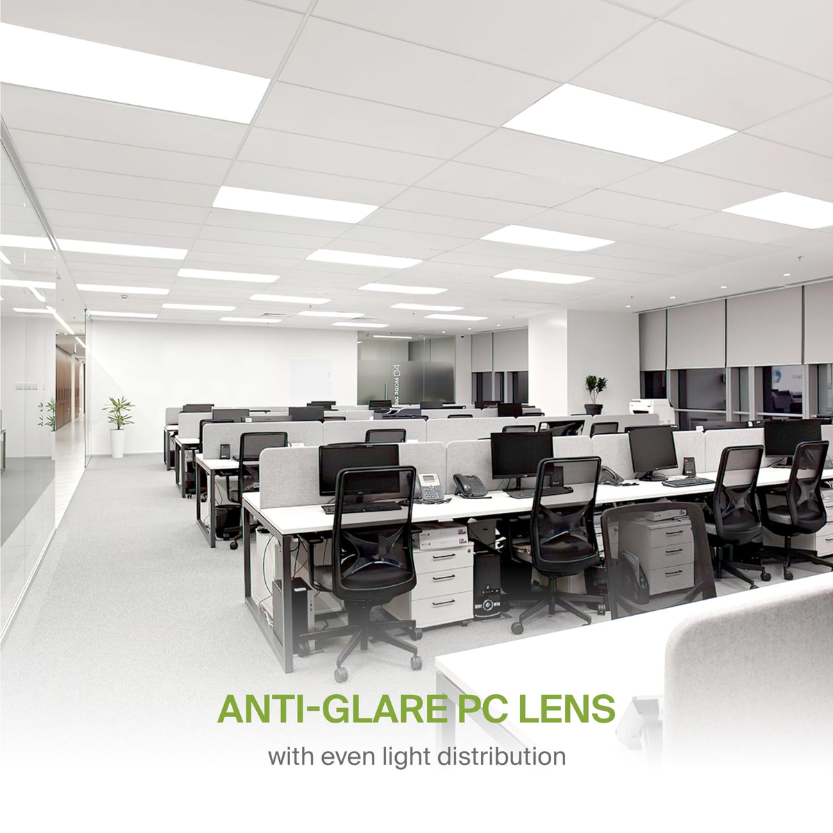 ASD 2x4 LED Flat Panel Light, 3500K 4000K 5000K UL DLC 4 Pack
