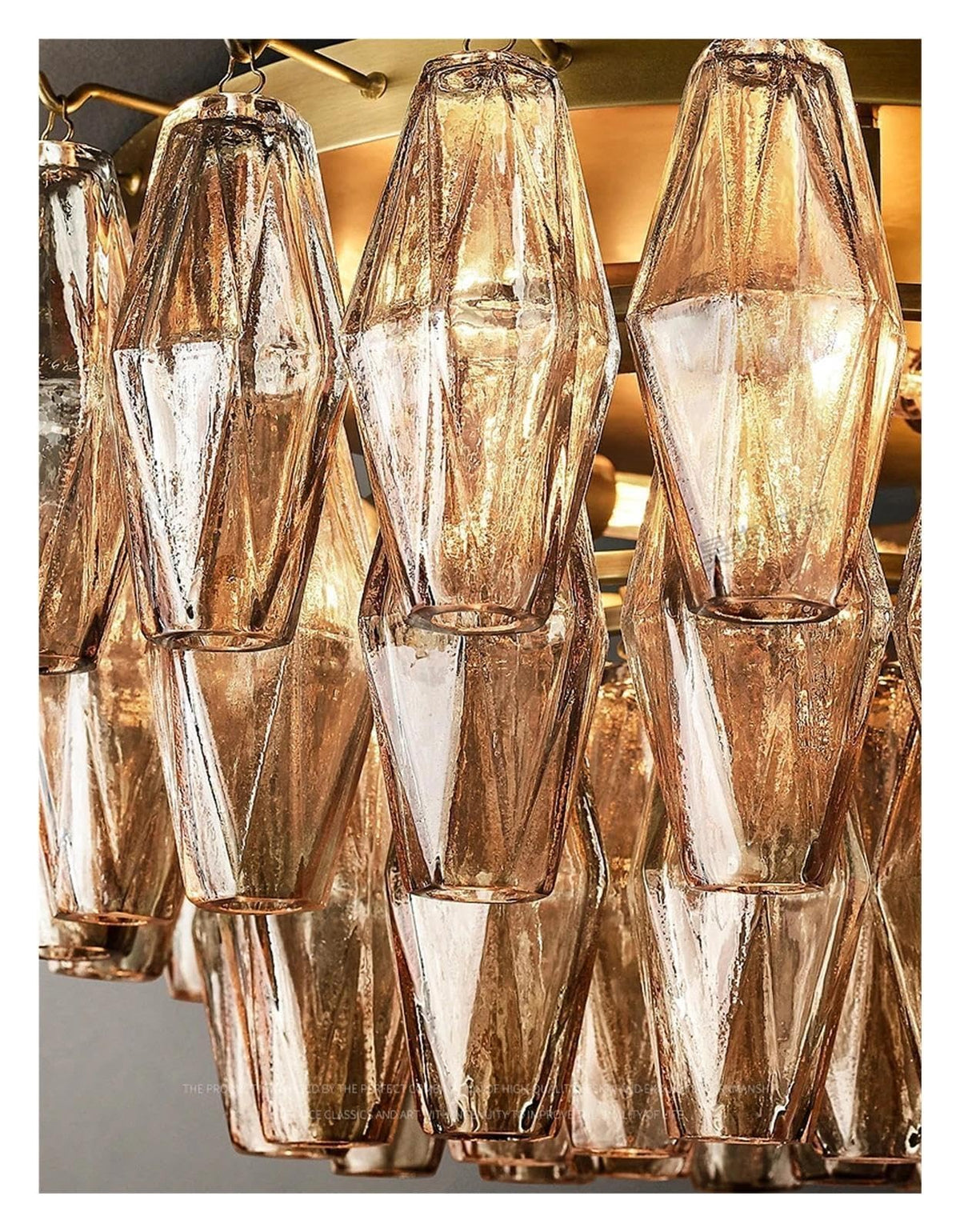 American Vintage Brass Black Chrome Led Chandelier Lighting,Sleek